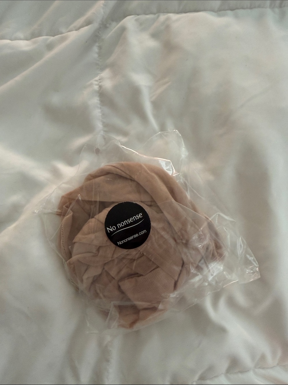 No Nonsense Nude/Tan Hosiery